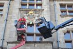 Arbeiten an Fassaden gehöre bei der Ausbildung dazu