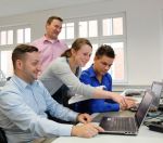 Teamarbeit wird bei Dräger großgeschrieben.